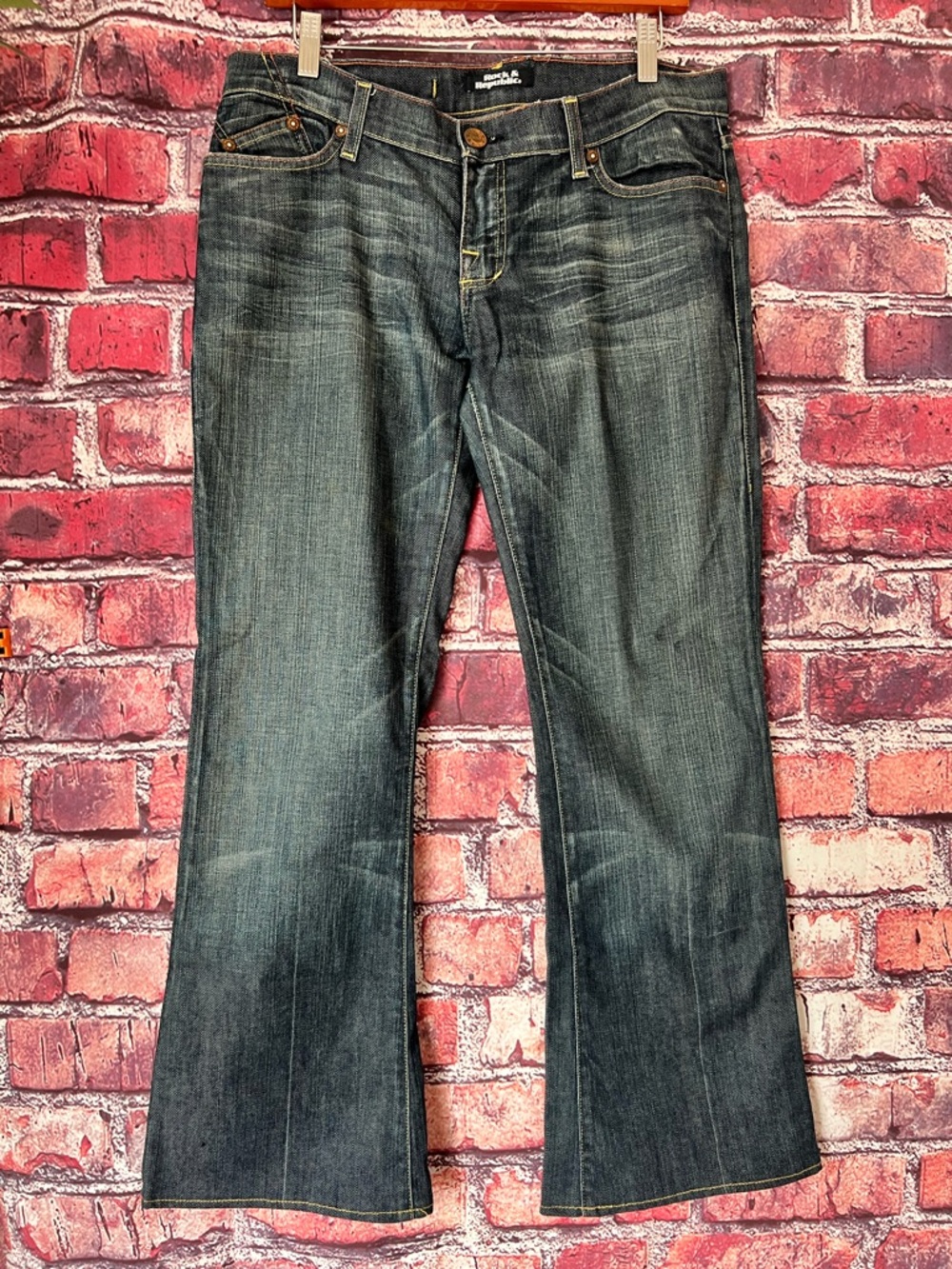 Rock & Republic Kasandra Bootcut Jeans - Dark Wash